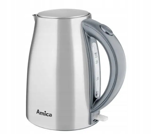 Electric kettle Amica KF 3039 1,7L 2200W Silver Packaging status original