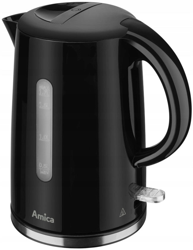 Electric kettle Amica KF1002 1,7L 2200W Strix Black Manufacturer code KF1002