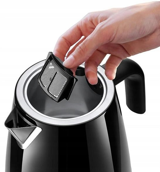 Electric kettle DE LONGHI Eclettica KBY2011.BK Black Brand De'Longhi