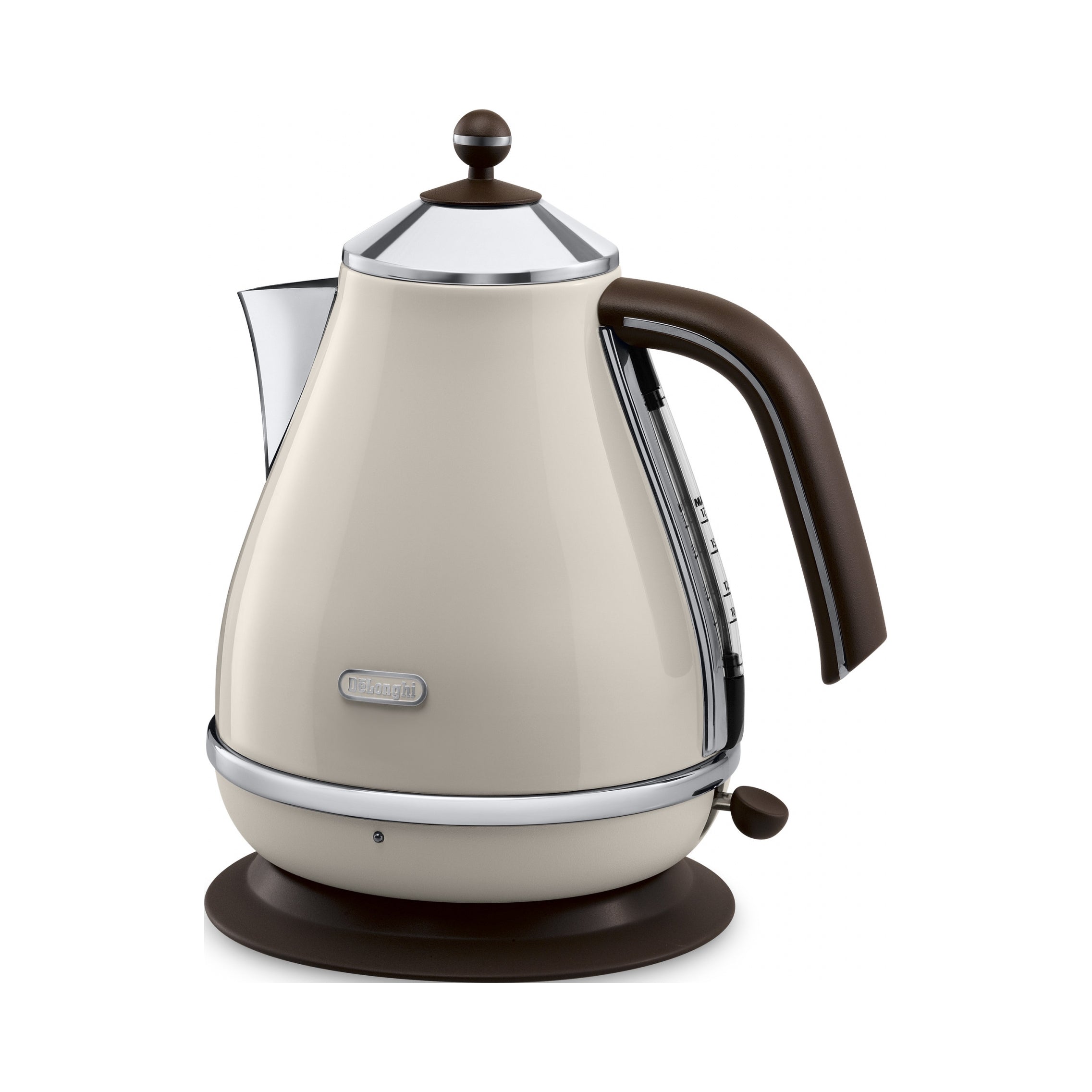 Electric kettle De'Longhi KBOV 2001.BG 2000 W 1,7 l beige/brown