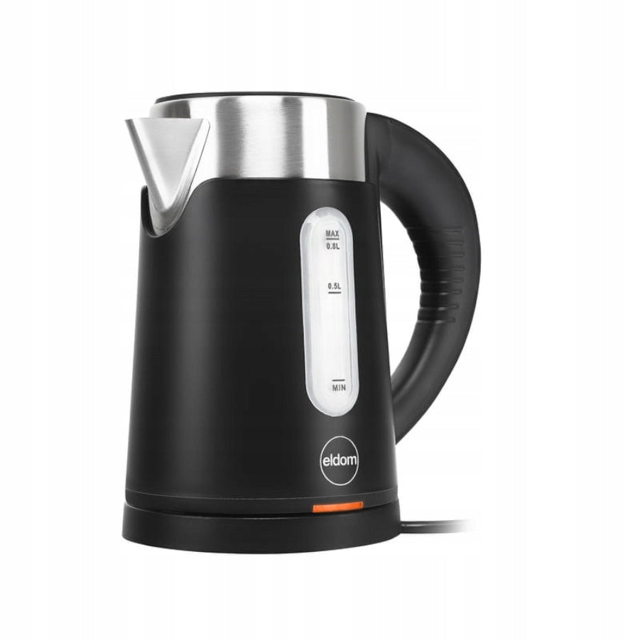 Electric kettle ELDOM C185 C Black 0,8L 1000W Double walls C 185B Manufacturer code C185
