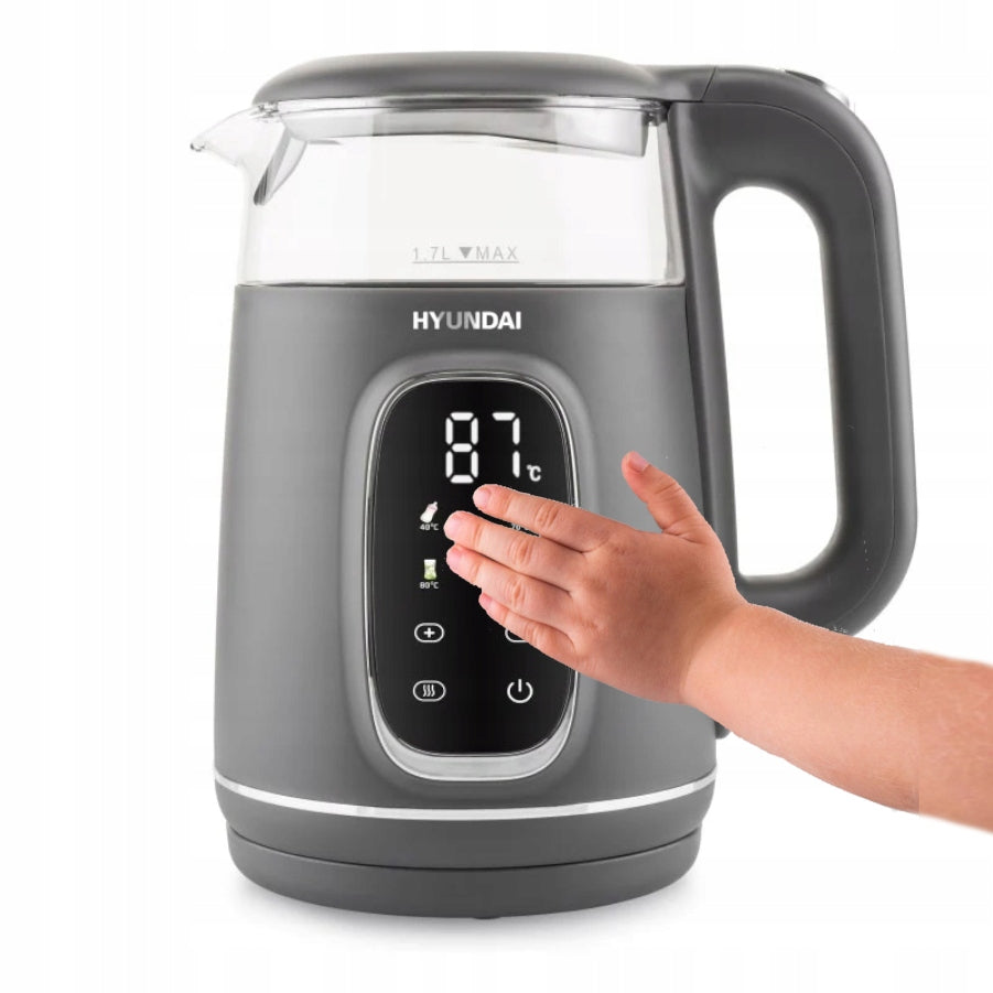 Electric kettle HYUNDAI VK-670 with temperature control 40-100°C VK670 Packaging status original