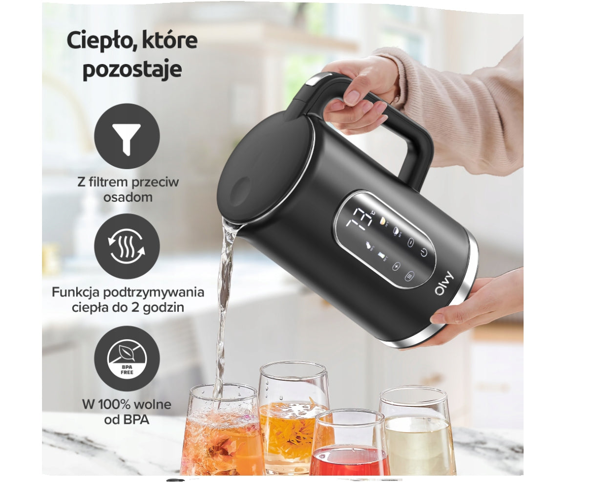 Electric kettle LED l KEEP WARM