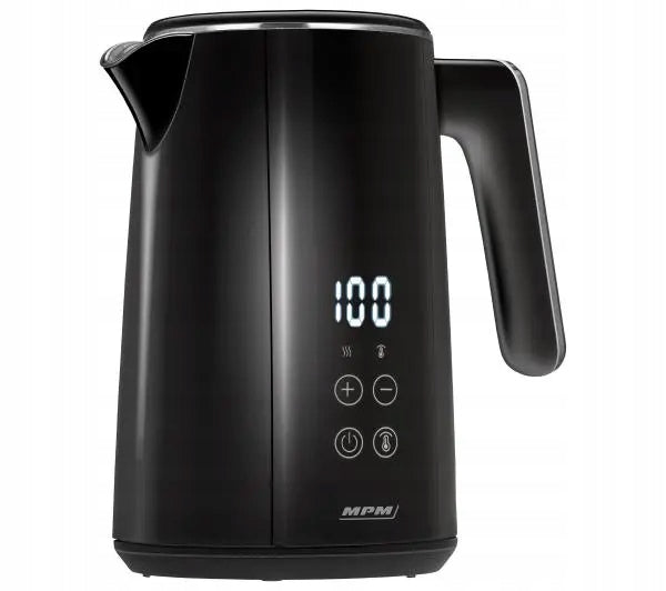 Electric kettle MPM MCZ-120/C 1,5L 2200W Temperature control Black