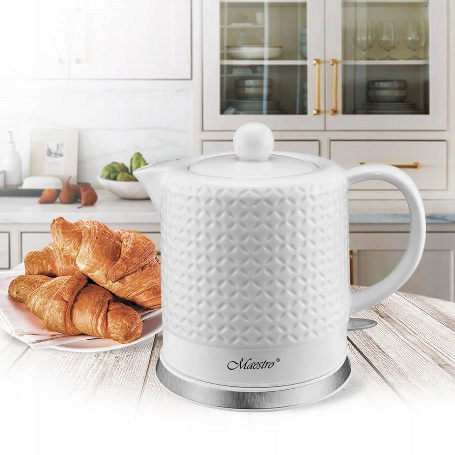 Electric kettle Maestro MR-067 1200 W 1,2 l white Manufacturer code MR-067