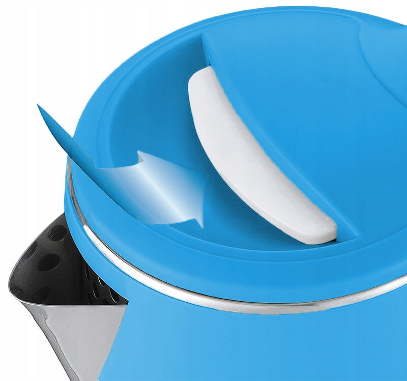Electric kettle Marado blue 1500W 2,3L wireless quiet powerful Brand no brand