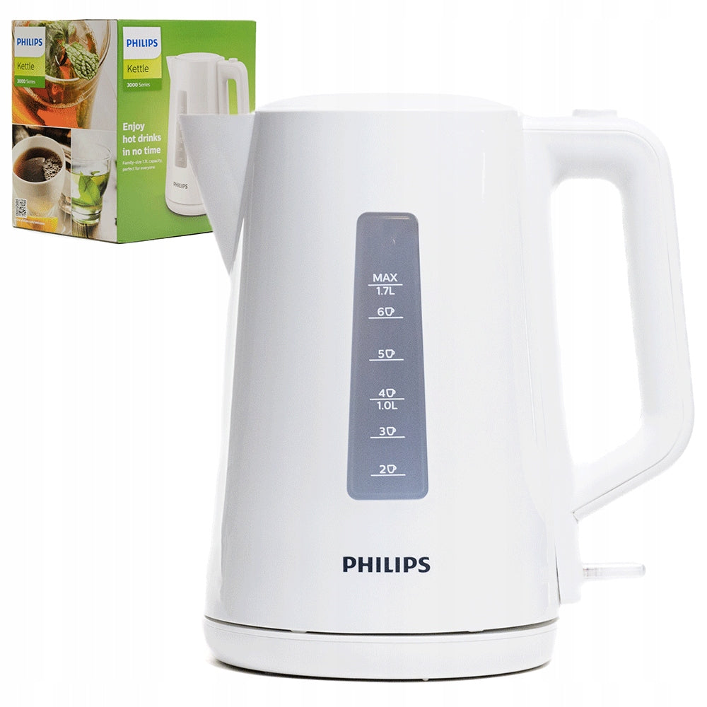 Electric kettle PHILIPS HD9318/00 micro mesh white 2200W 1,7L