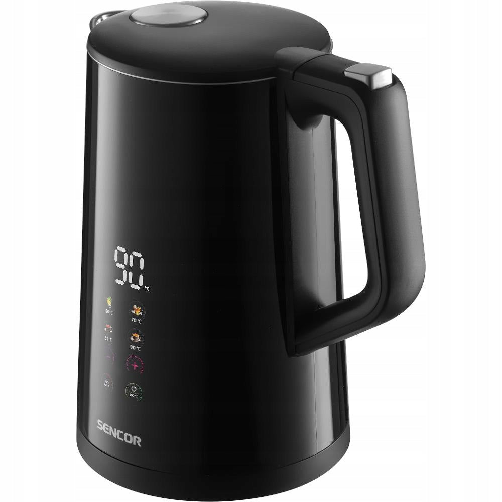 Electric kettle Sencor 0940BK double-walled temperature control 40-100stC Brand Sencor