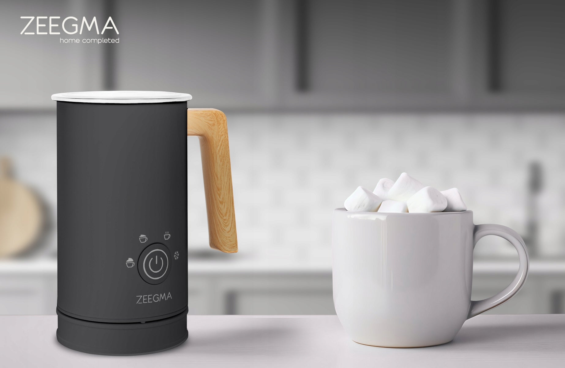Electric matcha FOAMER for LATTE milk coffee with heater 240ml EAN (GTIN) 5903771708678