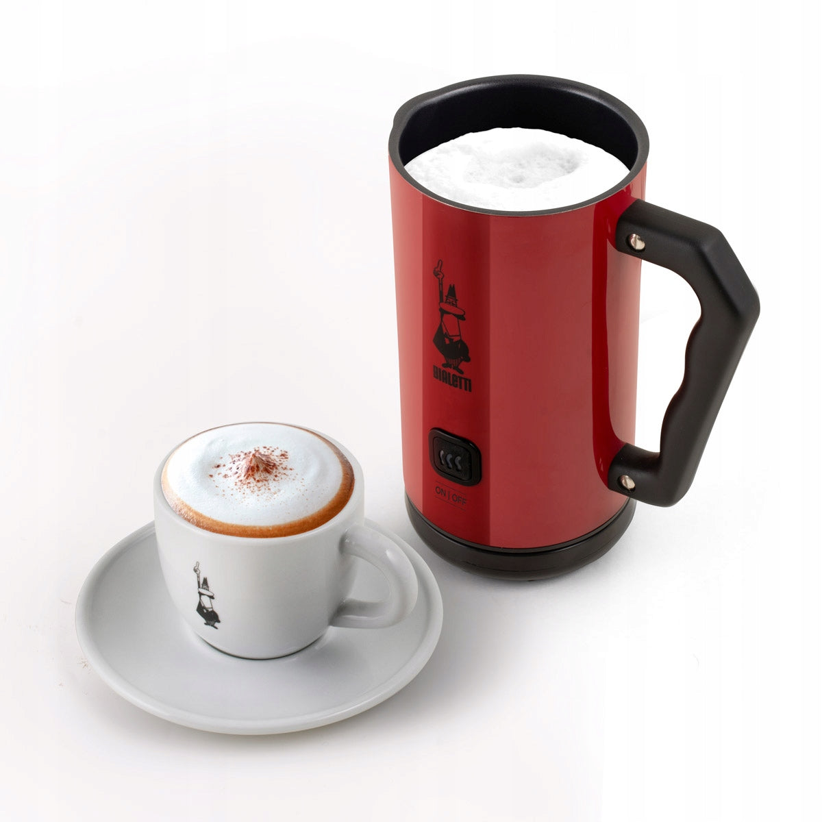 Electric milk frother Bialetti MKF02 Rosso Red