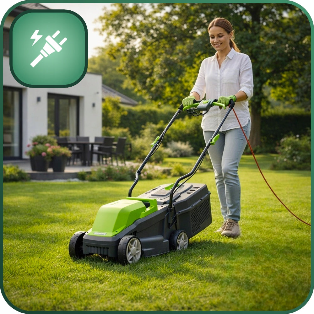 Electric mower 32cm 2200W Mega STRONG 2x KNIFE Large basket agreeno AG021 Manufacturer code AG021PRO