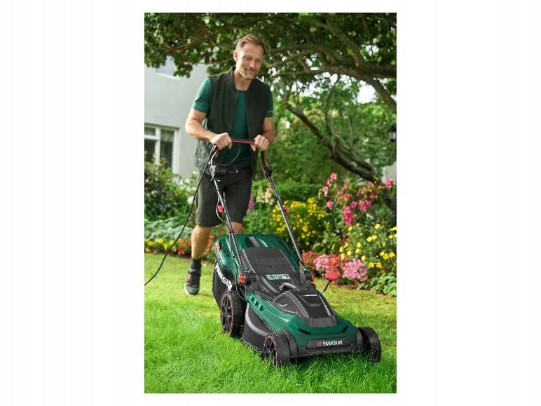 Electric mower Parkside Large powerful 1800 W , basket 55L Packaging status original