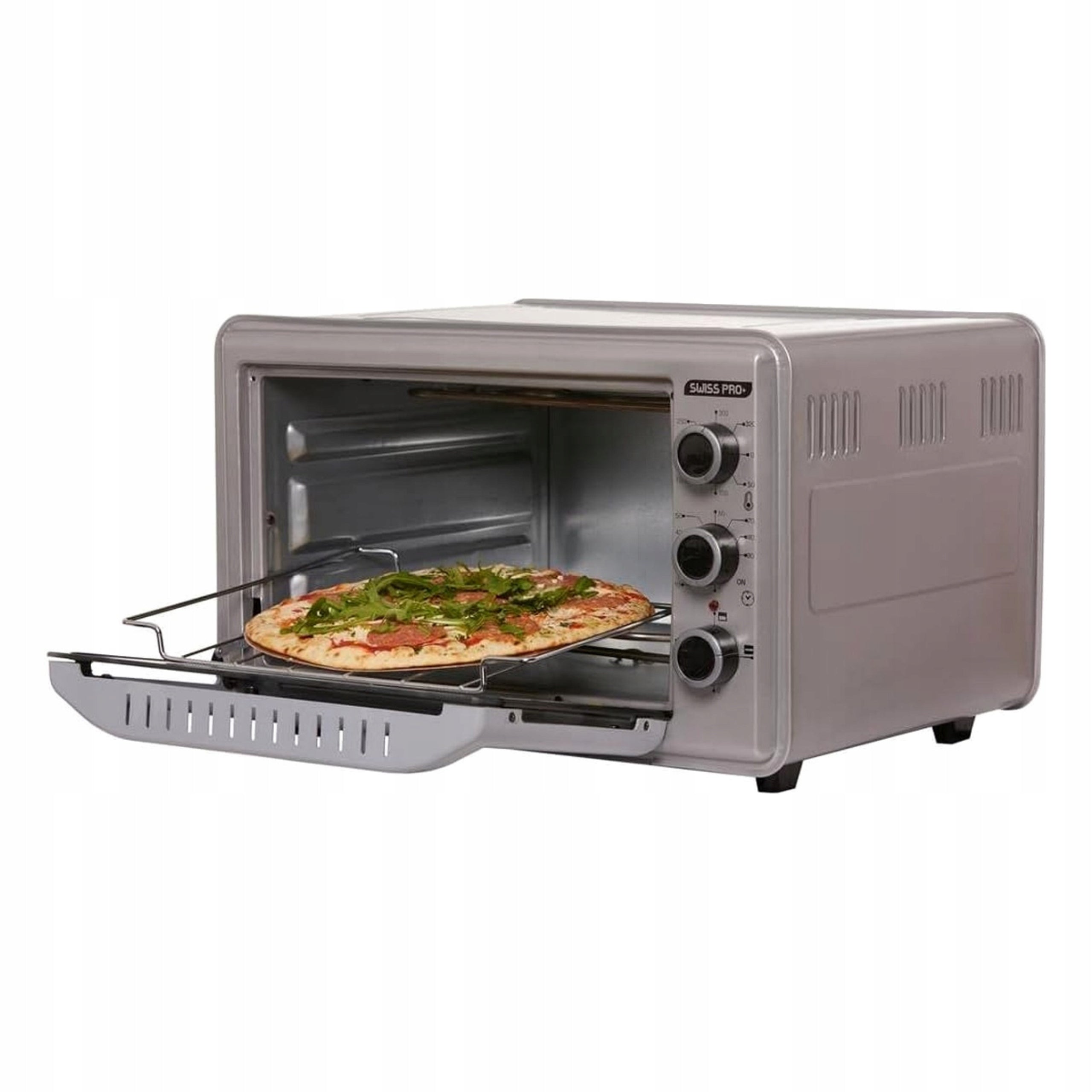 Electric oven 35L 1500W grill thermocouple XXL 2 sheets Swiss Pro