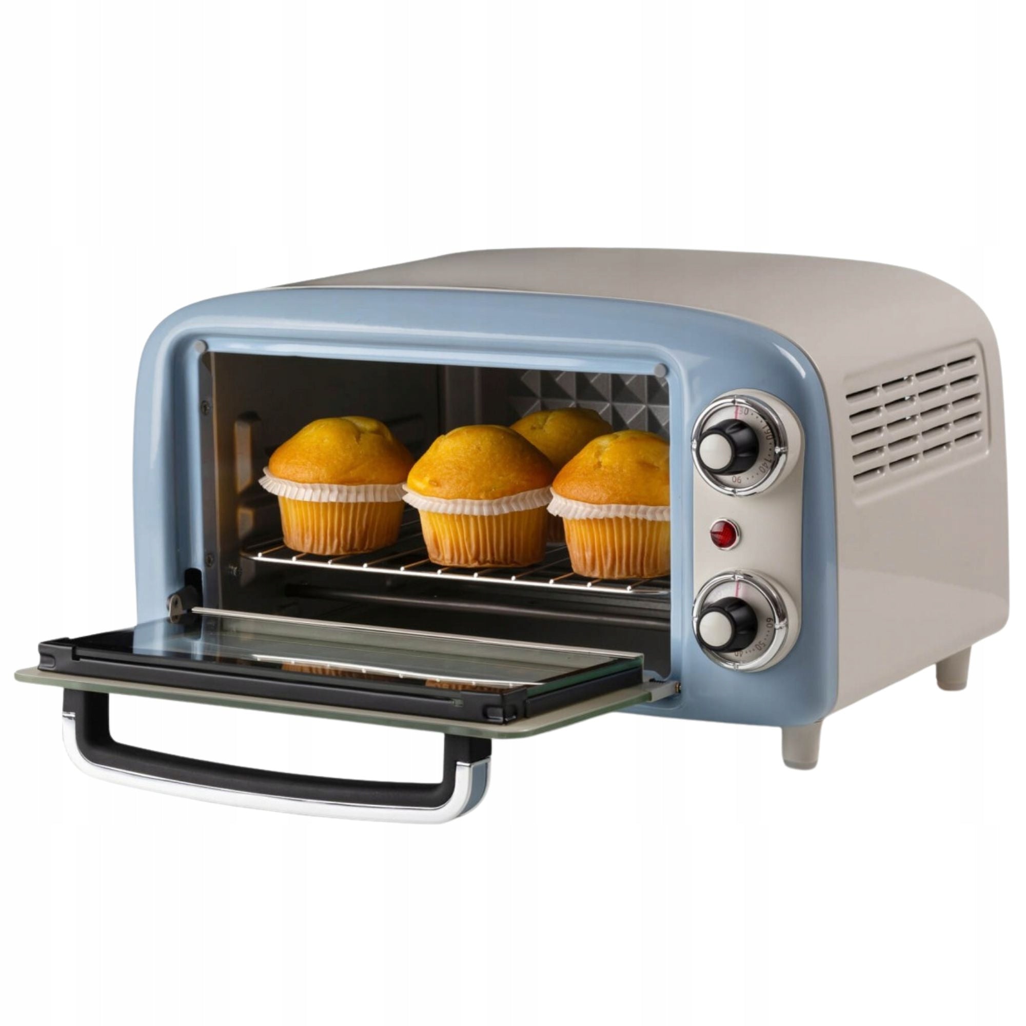 Electric oven Ariete Vintage 3919/05 800W 10L Thermostat Manufacturer code 3919/05