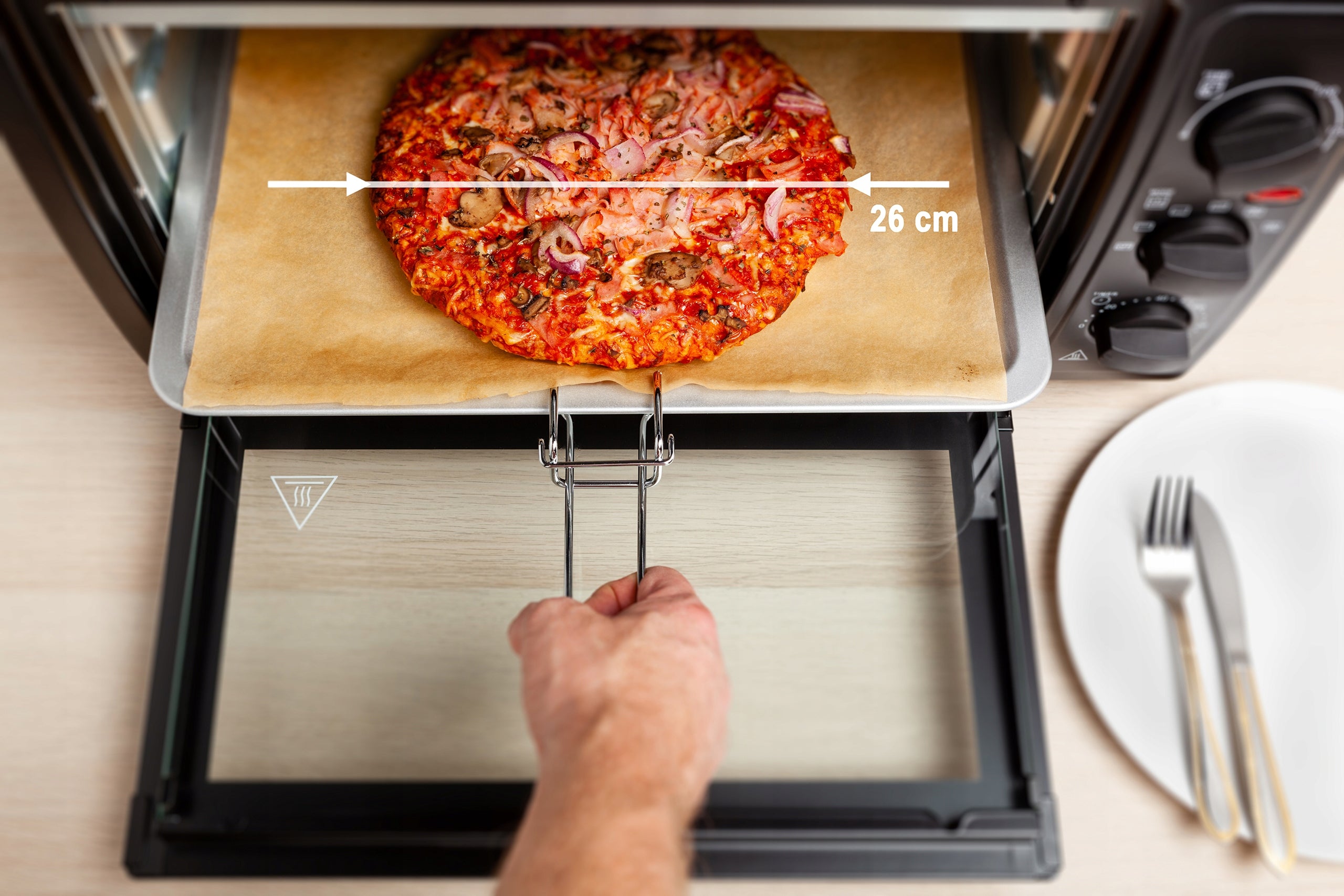 Electric oven Eldom PR500 ROŻNO GRILL 48L 2000W EAN (GTIN) 5908277385453