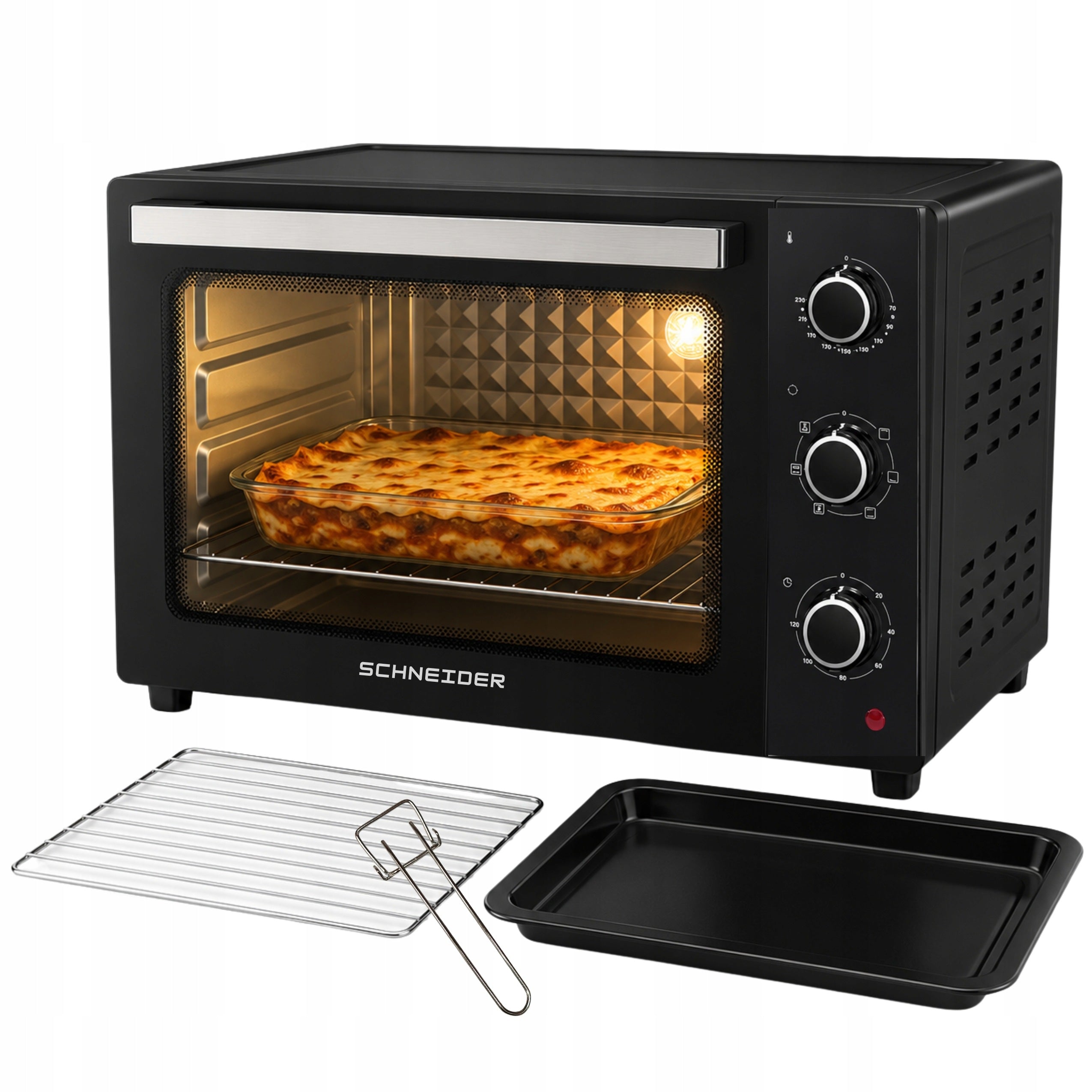 Electric oven SCHNEIDER 45L mushroom dryer thermocouple grill