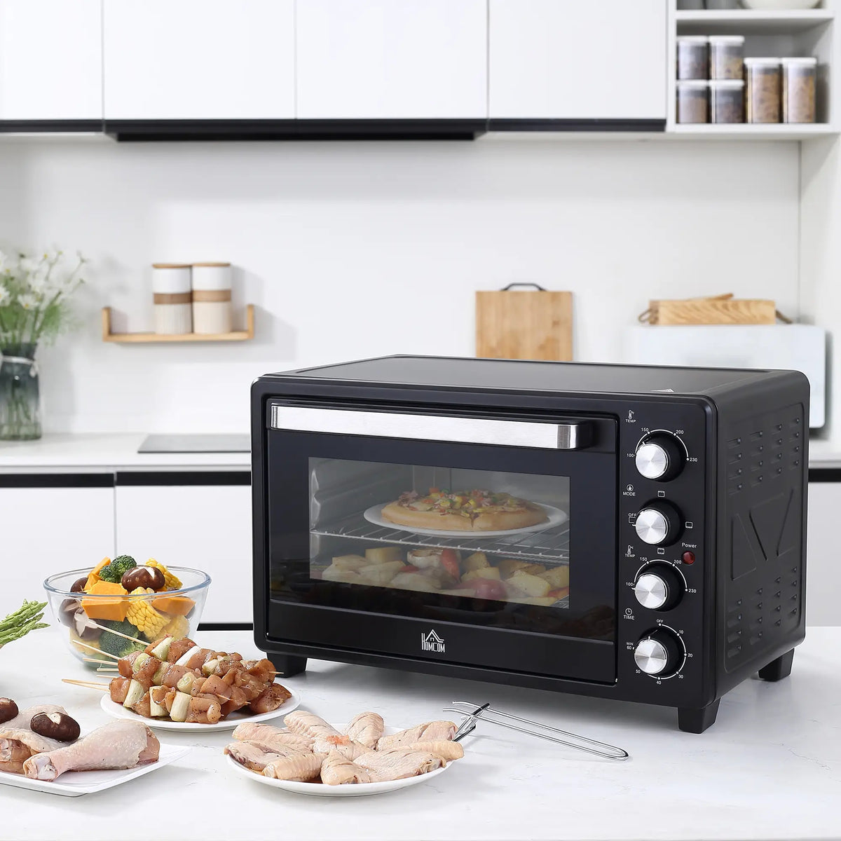 Electric oven mini 32L 1600W 230°C toaster oven for kitchen Packaging status original
