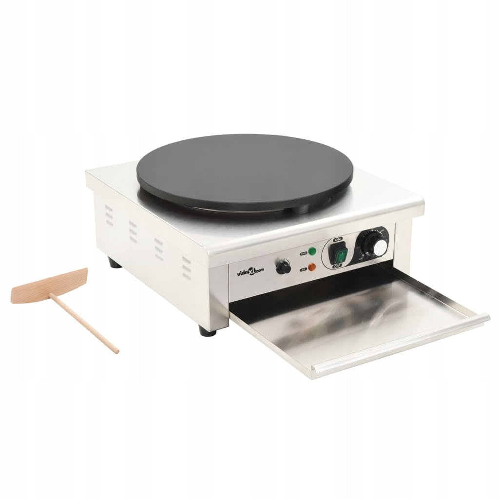 Electric pancake machine 40 cm, 3000W, stainless steel, adjustable Brand no brand