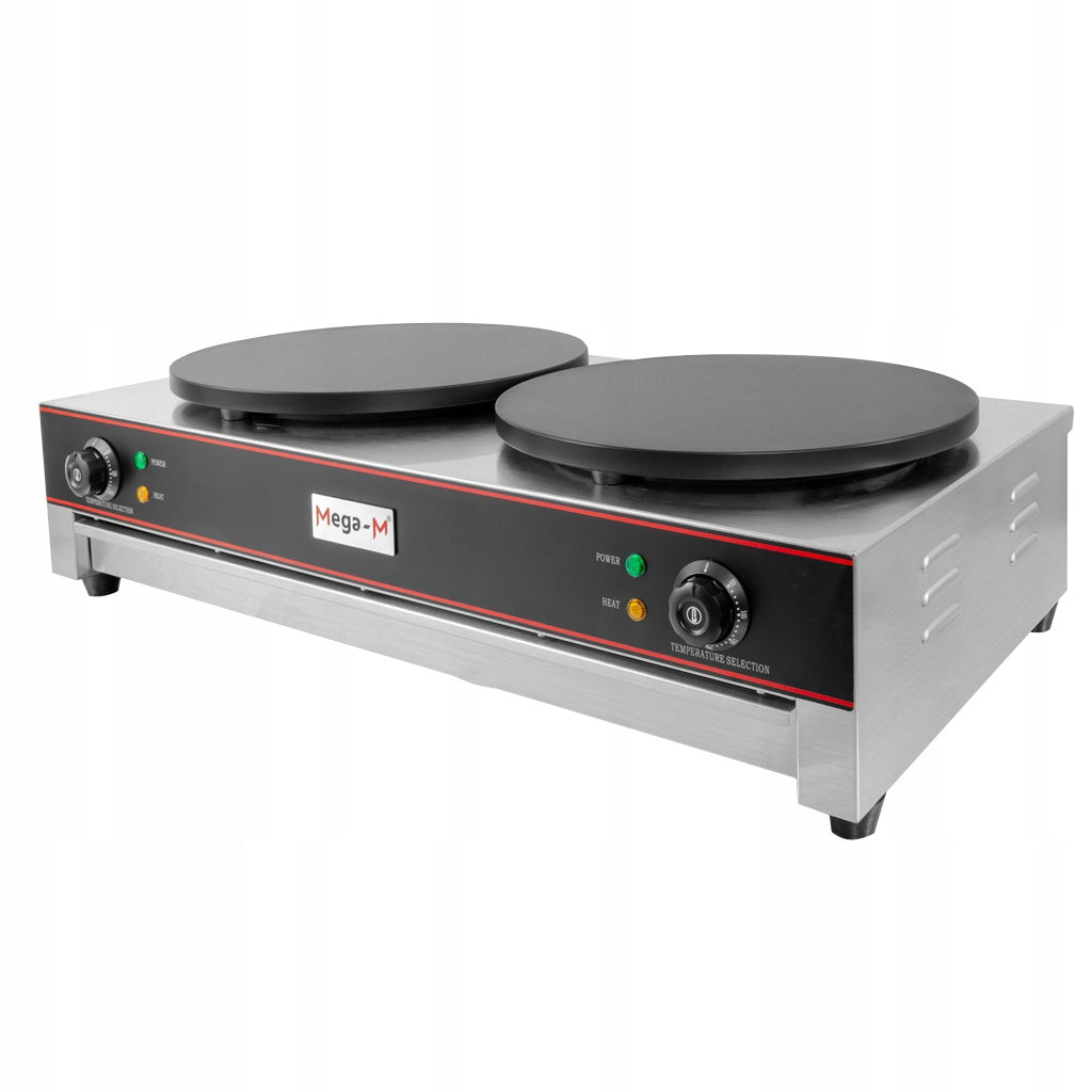 Electric pancake maker Mega-M 2x3000W double