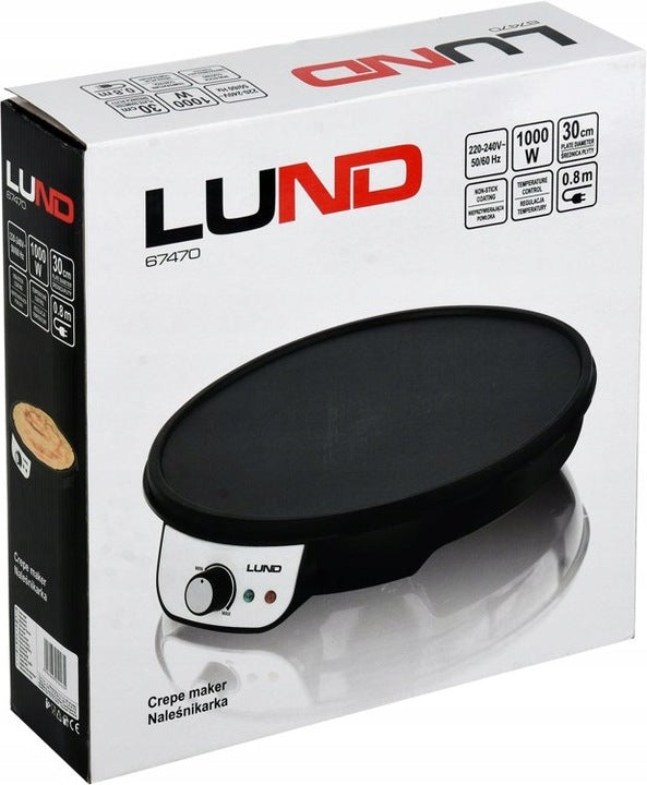 Electric pancake maker large pancake pan 30cm Brand G3Ferrari