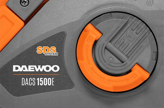 Electric saw DAEWOO DACS 1500E 1500W Brushless motor SDS 35 cm Product weight with unit packaging 2.83 kg
