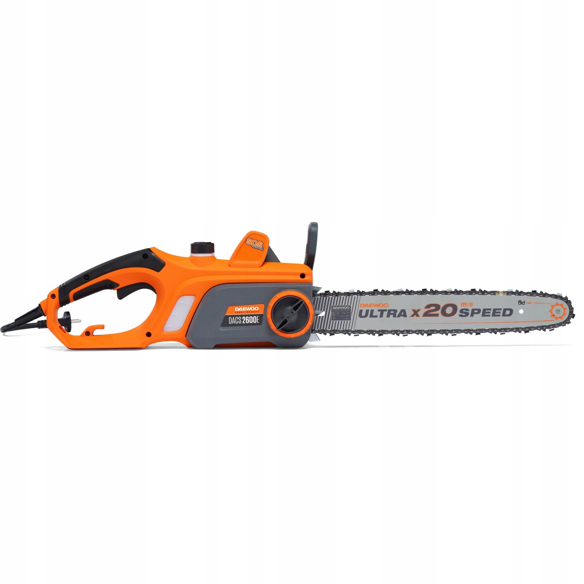 Electric saw DAEWOO DACS 2600E 2400W 40 cm + Glasses and Gloves Manufacturer code DACS 2600E