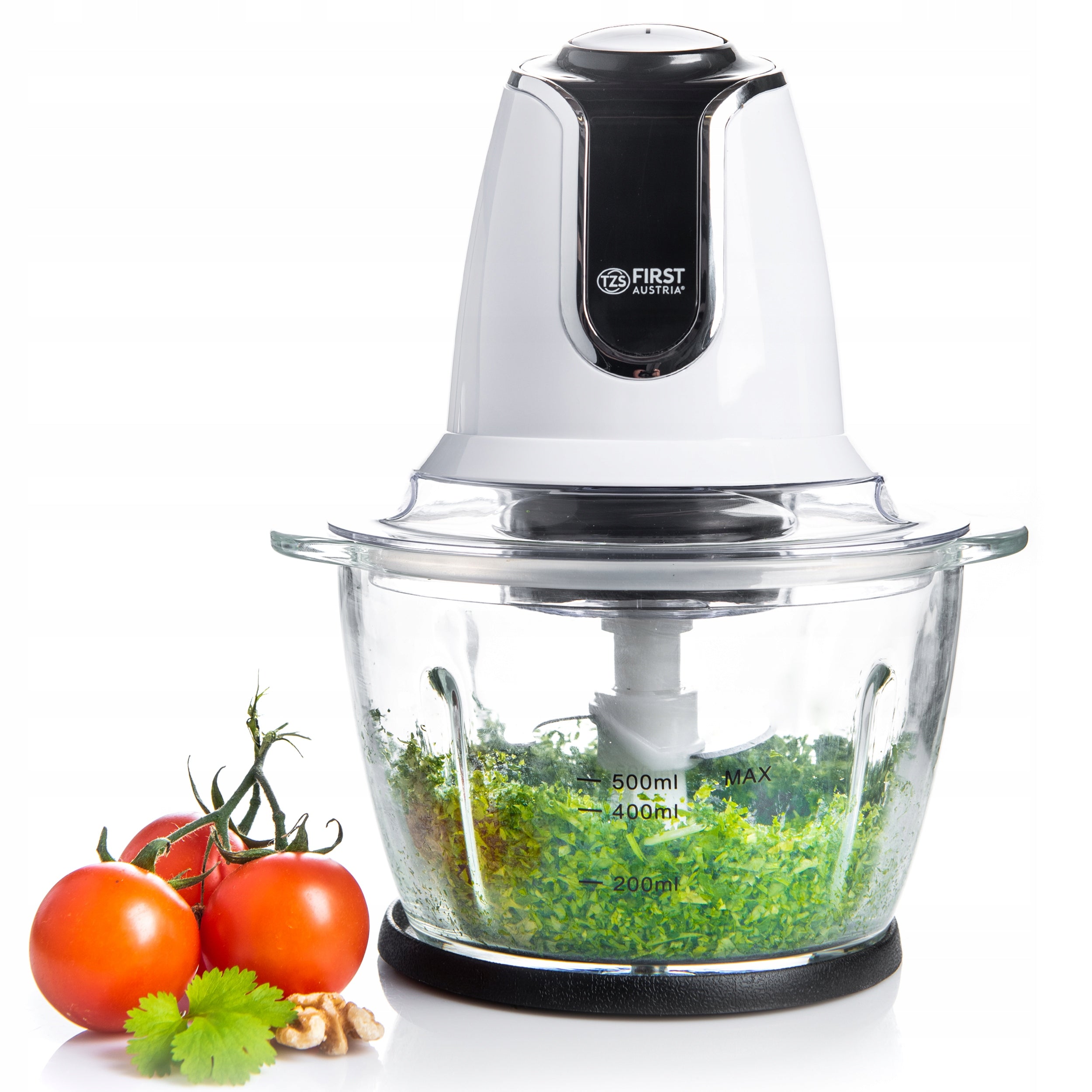 Electric shredder Fruit Vegetable Incisor TZS First Austria With Bowl Packaging status original