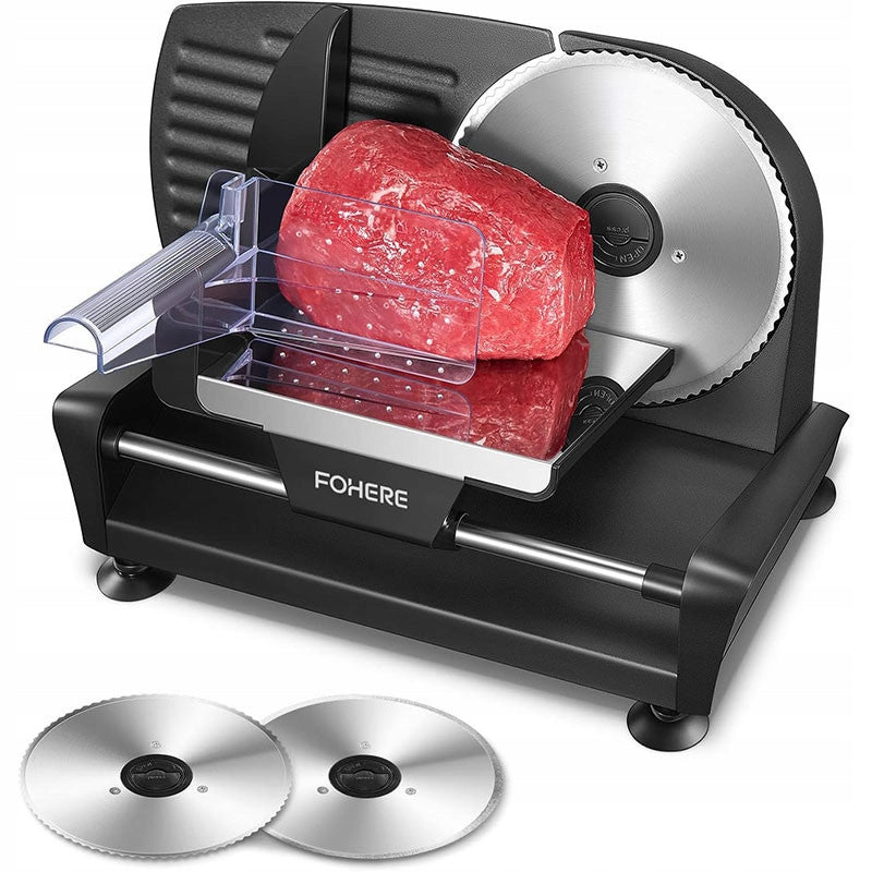 Electric slicer SL-5191M23D, adjustable thickness 0 - 15 mm, black