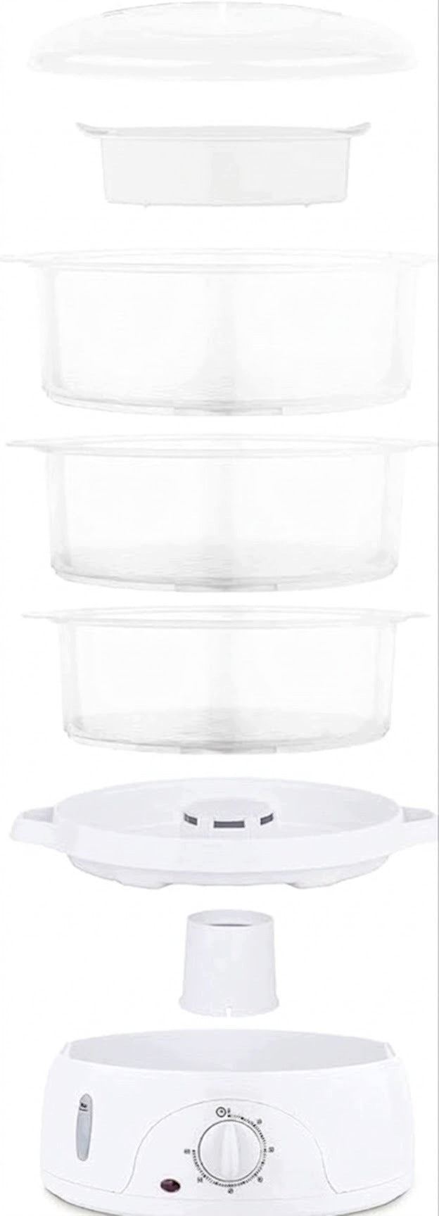 Electric steamer Kealive HY-4401N 3 levels 9L Packaging status original