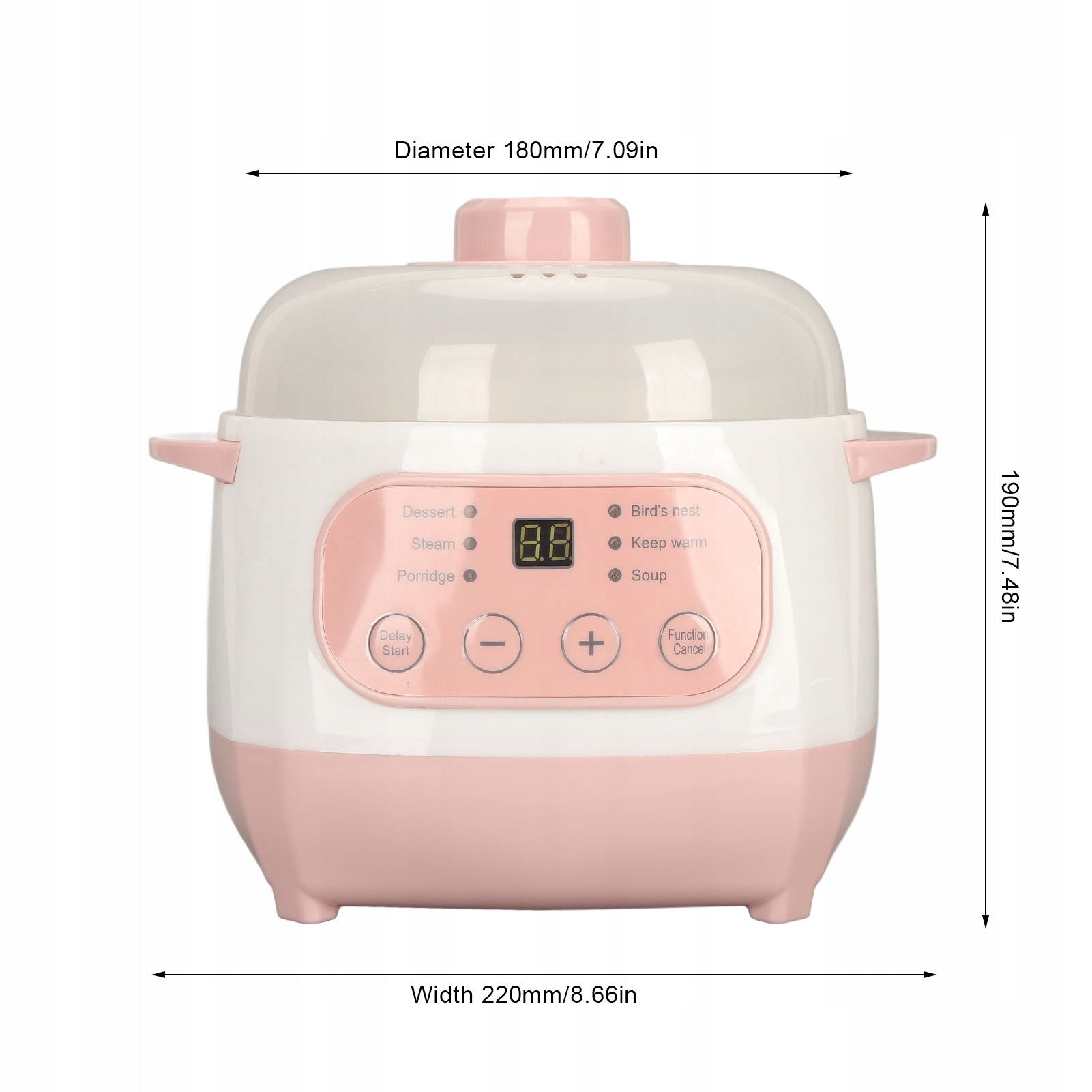 Electric stew pot 1 l 200 W Intelligent ceramic Packaging status original