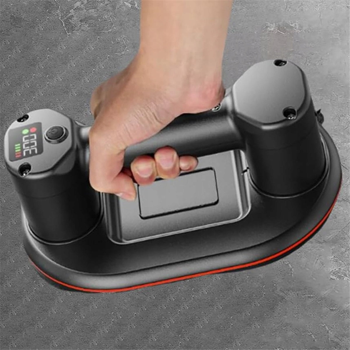 Electric suction cup 300kg 4000mAh for tile and metal wood black Packaging status original