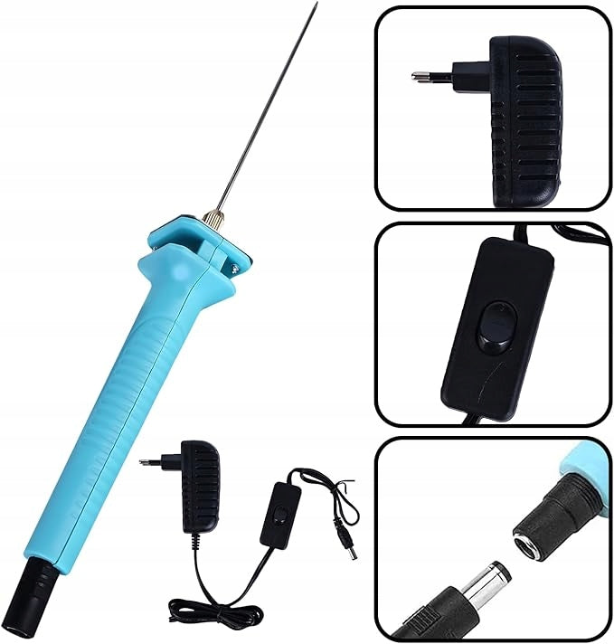 Electric thermal knife for cutting polystyrene foam cutting 230 V 10 cm Manufacturer code NÓŻ TERMICZNY ELEKTRYCZNY 15CM