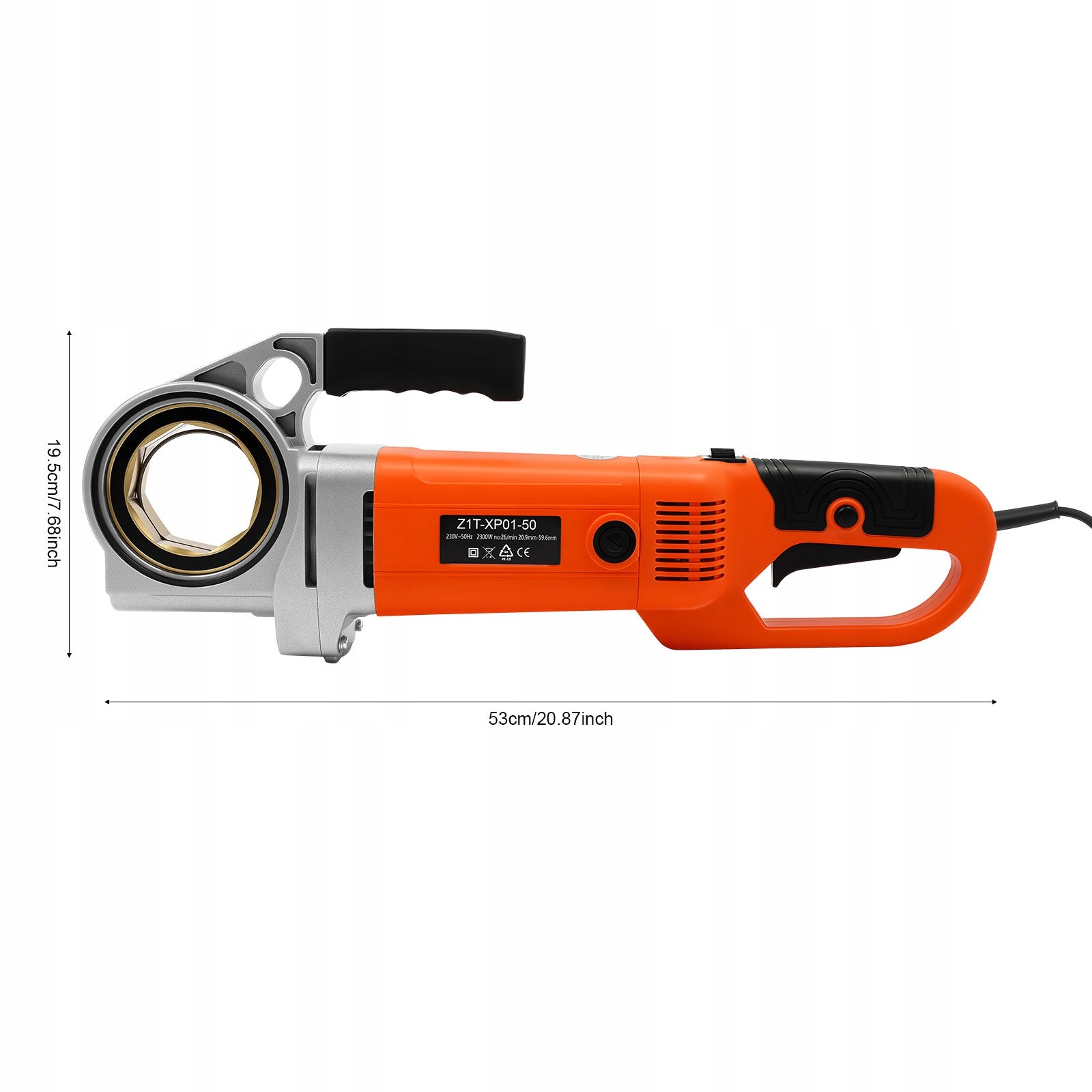 Electric threading machine w/ 6 taps, for pipe diameters 21.9–59.6 mm Manufacturer code 743169241173