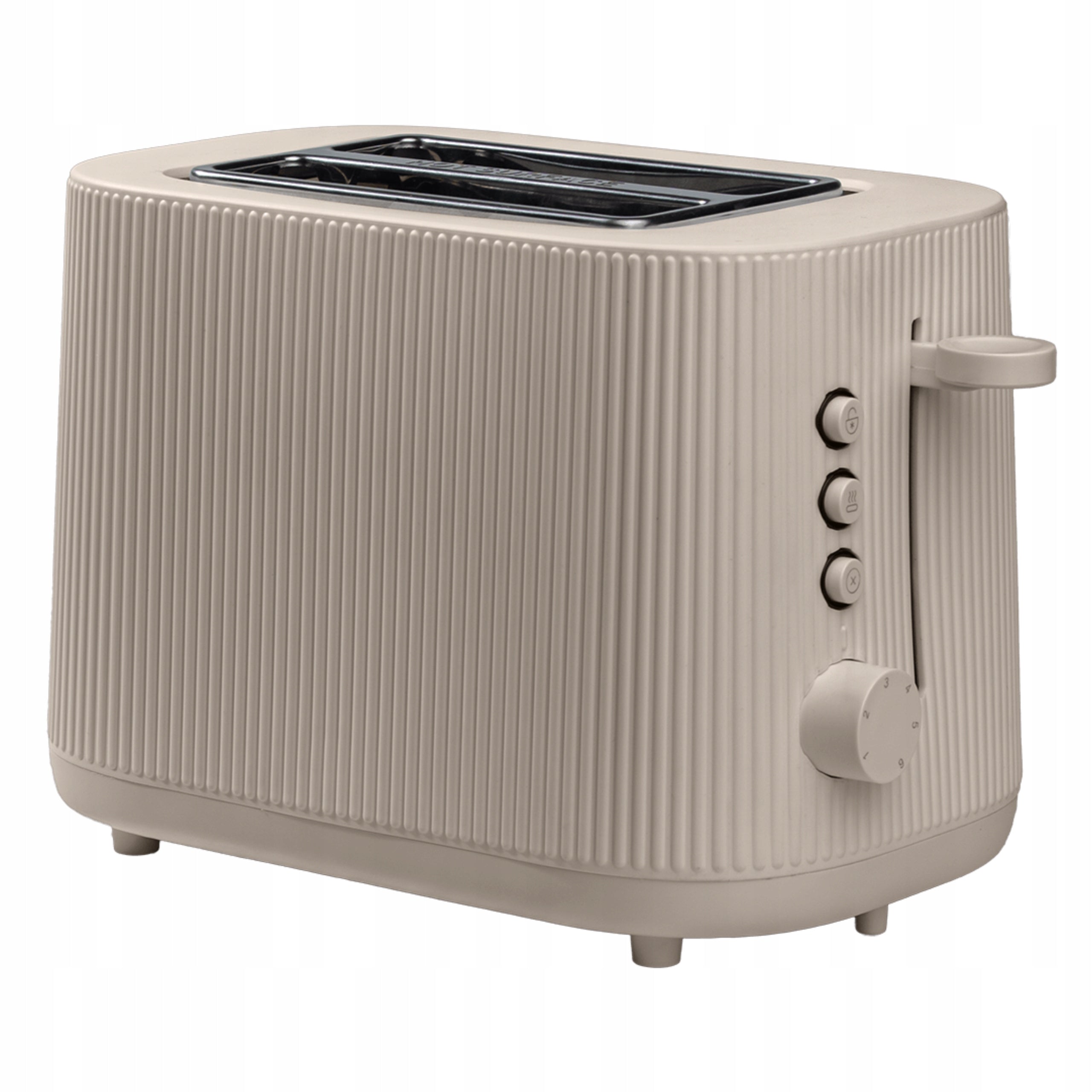 Electric toaster for two slices CHiATO toastPLAY Groove – beige