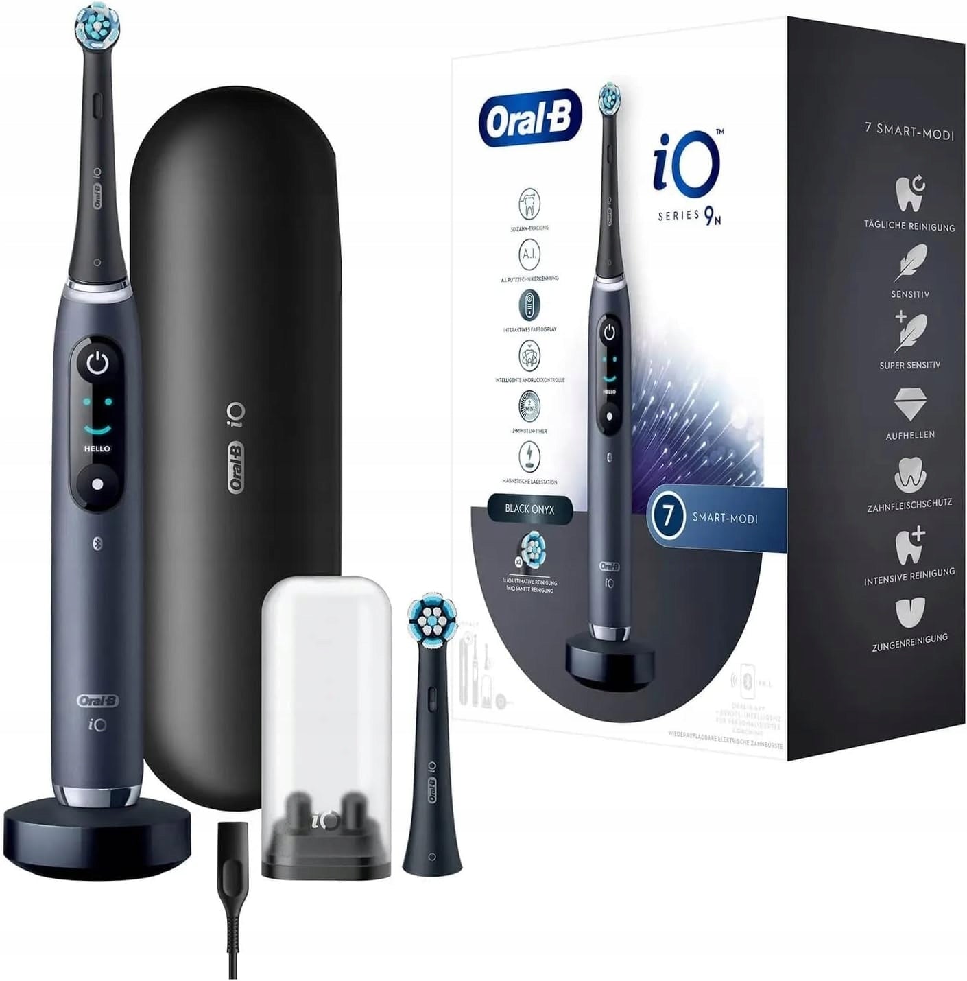 Electric toothbrush Oral-B iO 9N black cordless - ORIGINAL
