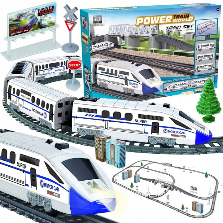 Electric train HUGE TRACK BRIDGE train TUNNEL 914cm