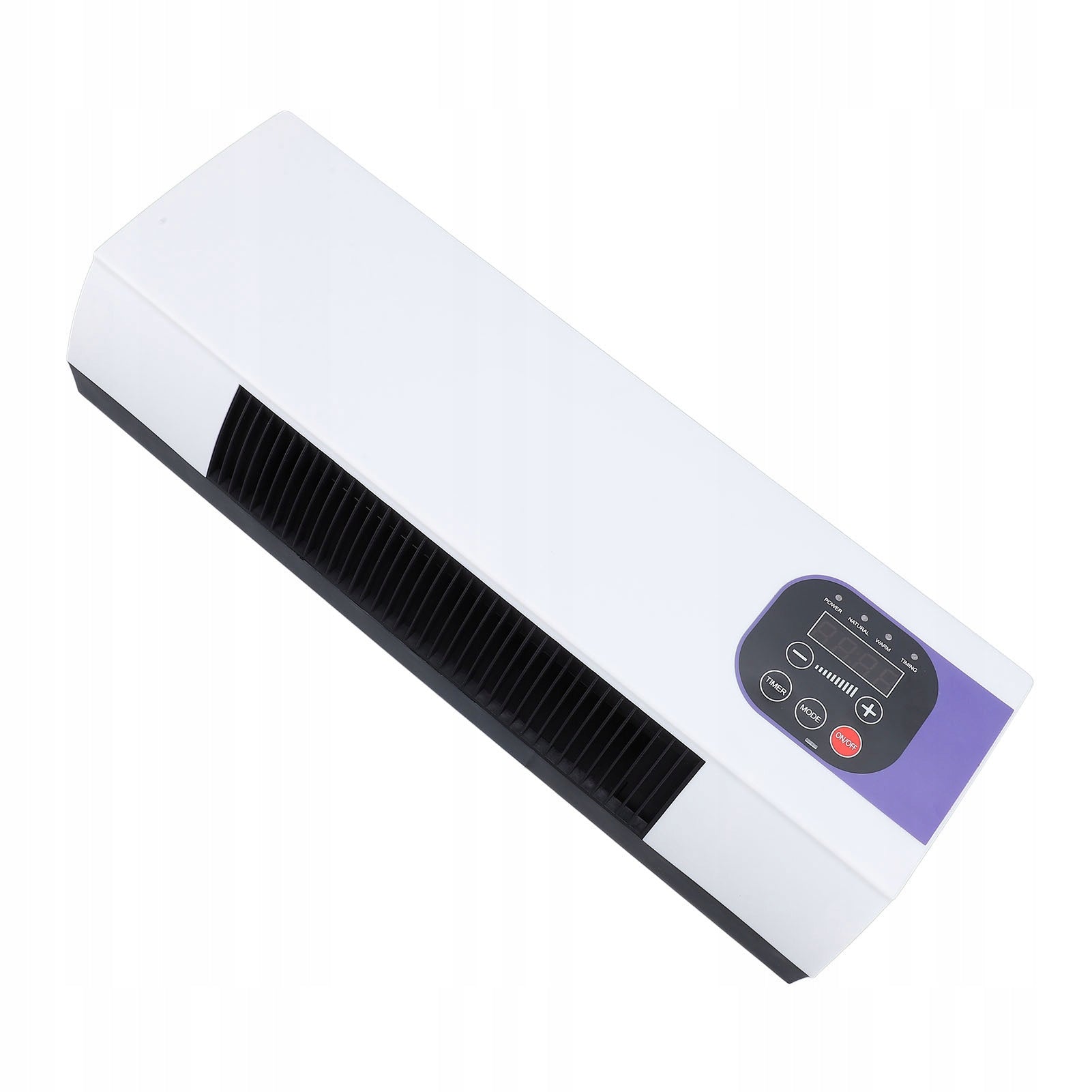 Electric wall heater, wall-mounted heating machine, fence, wind outlet