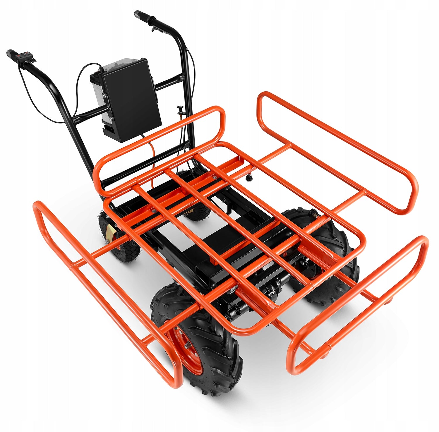 Electric wheelbarrow construction garden cradle BAUMR-AG 2in1 120 L 300 kg 40 V EAN (GTIN) 5906138978585