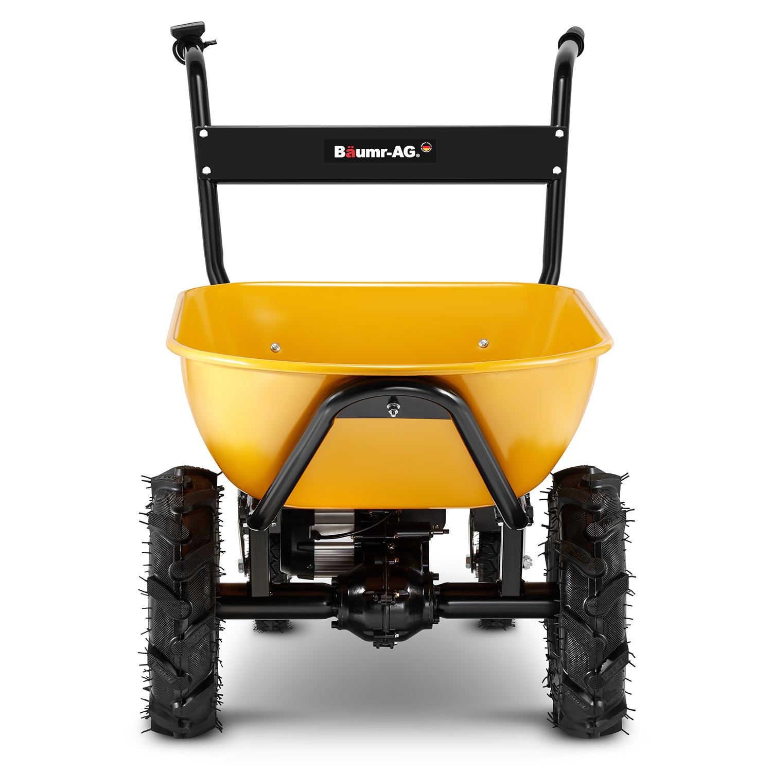 Electric wheelbarrow garden construction hauler 100L BAUMR-AG BPR-800E 260kg Wheels number 4