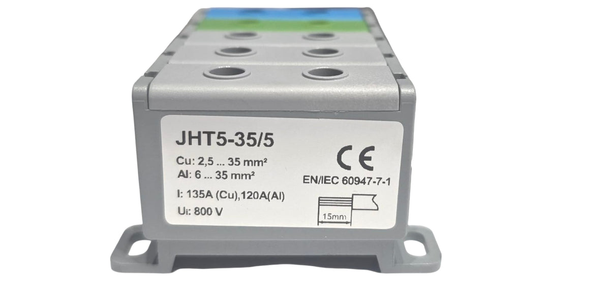 Electrical distribution block 5x35mm Packaging status original