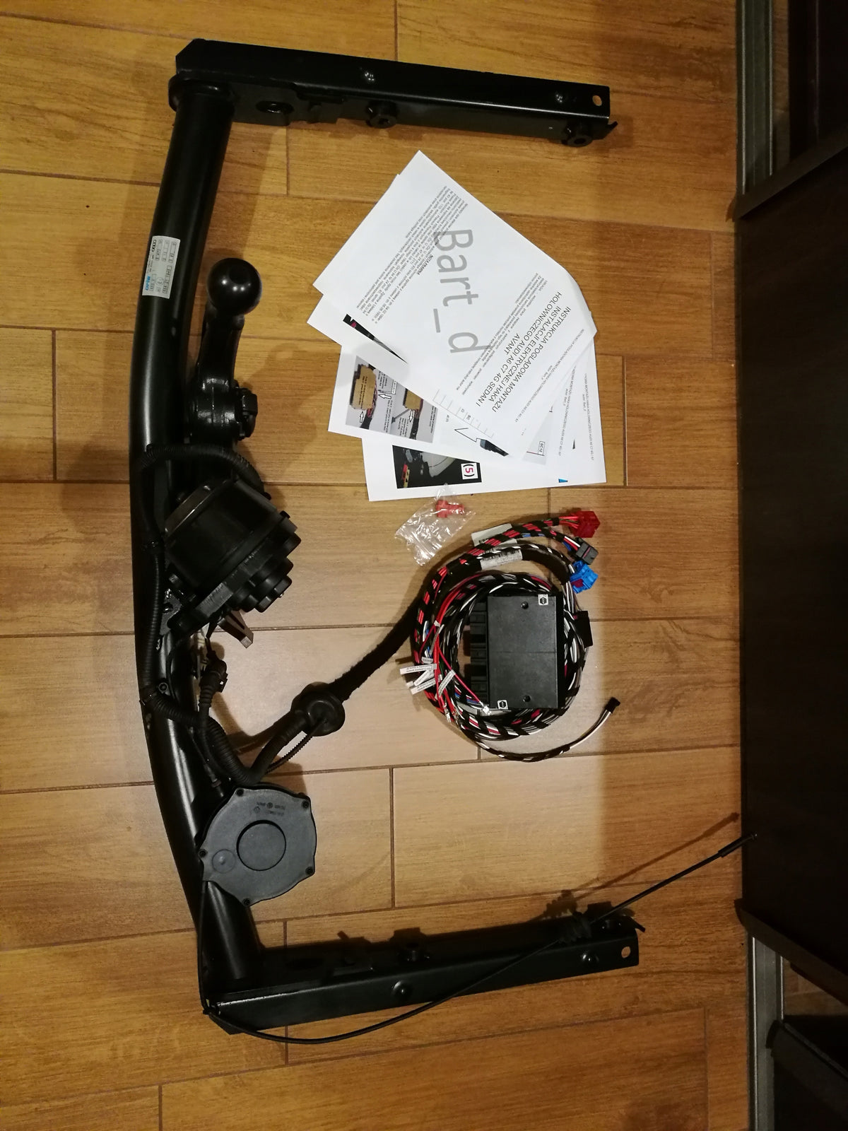 Electrical installation of the ORIS AUDI A7 A6 C7 4G hook Manufacturer no brand