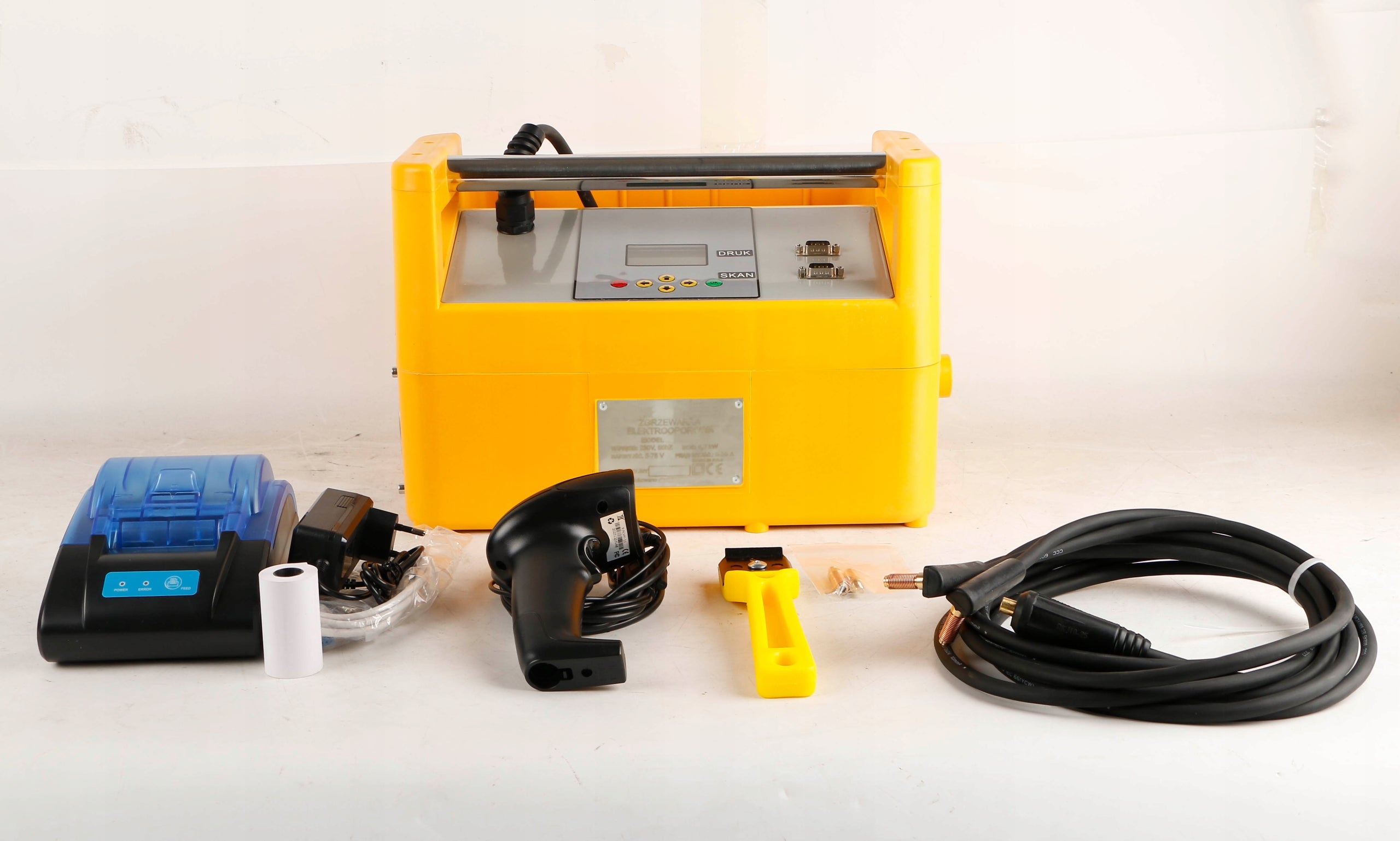 Electro-resistance welding machine 20-400mm POLISH MENU 4200W 8kg PRINTER SCANNER Packaging status original