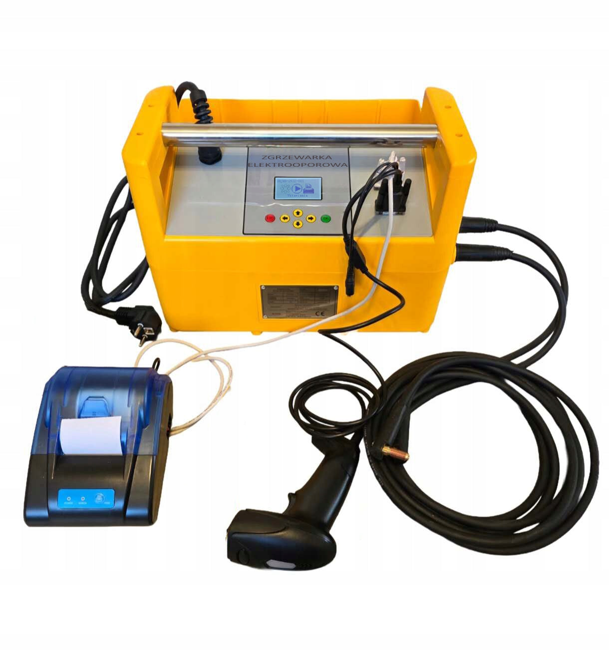 Electro-resistance welding machine 20-400mm POLISH MENU 4200W 8kg PRINTER SCANNER