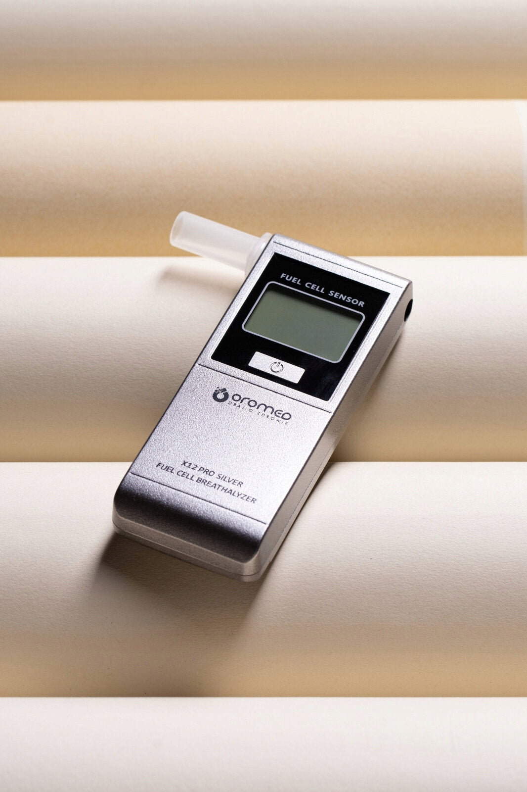 Electrochemical Breathalyzer OROMED X12 Pro Silver Calibration yes
