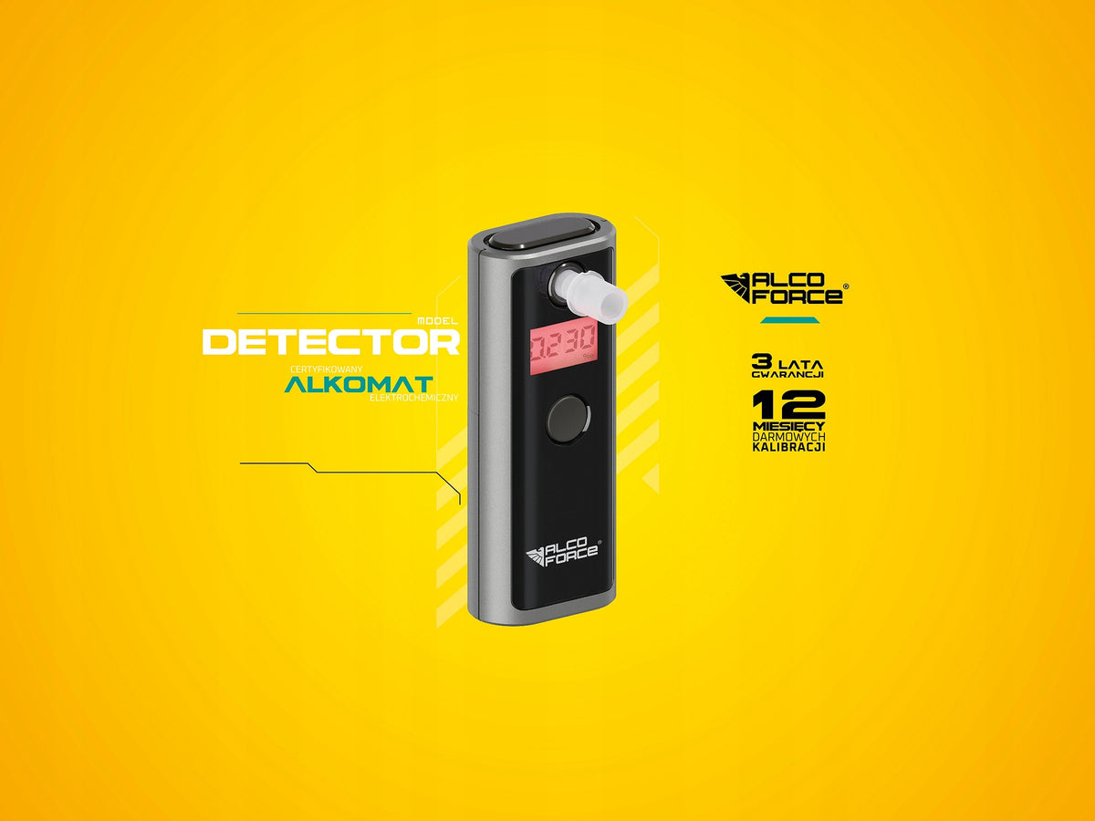 Electrochemical breathalyzer AlcoForce DETECTOR Brand AlcoForce