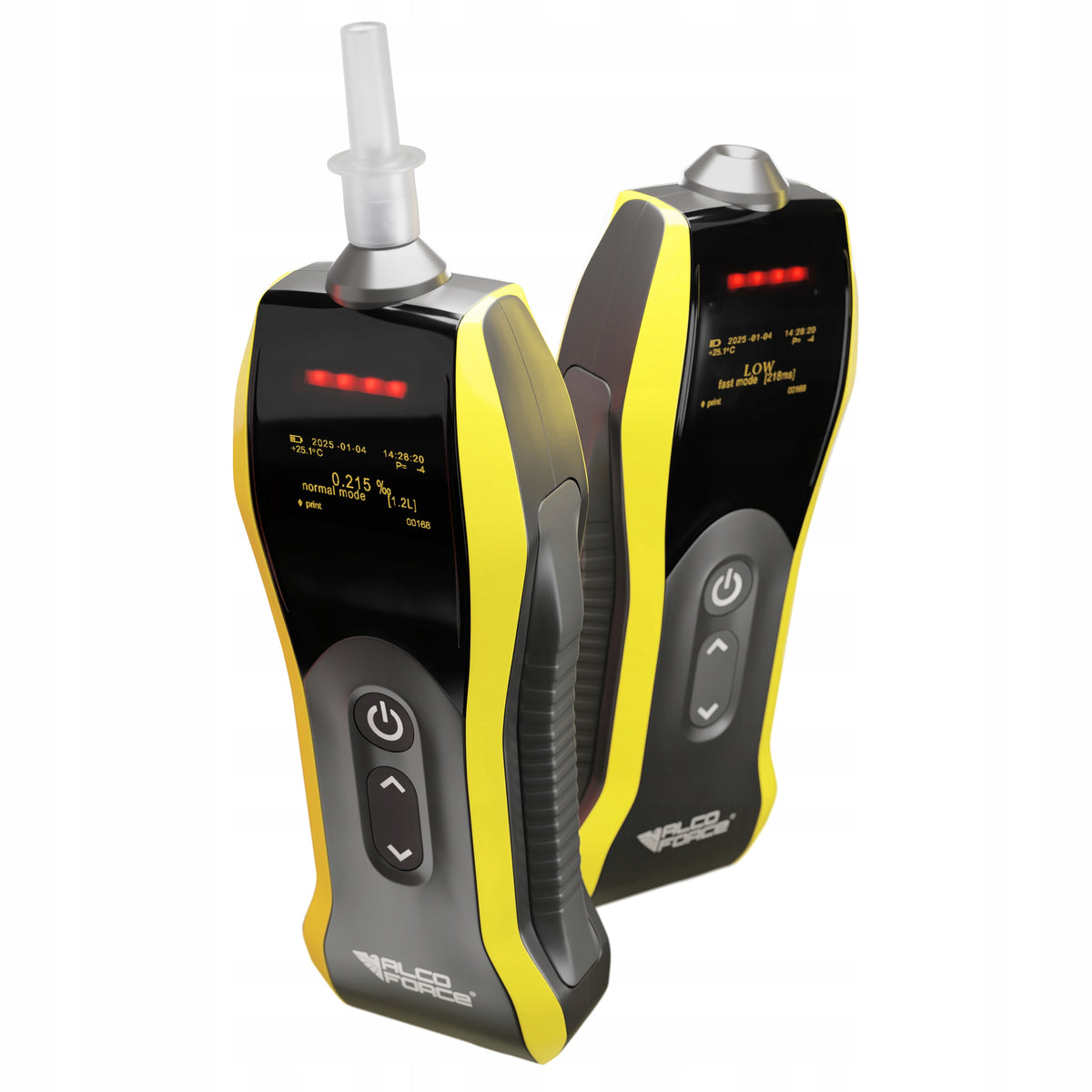 Electrochemical breathalyzer AlcoForce Super Cobra for companies + calibration