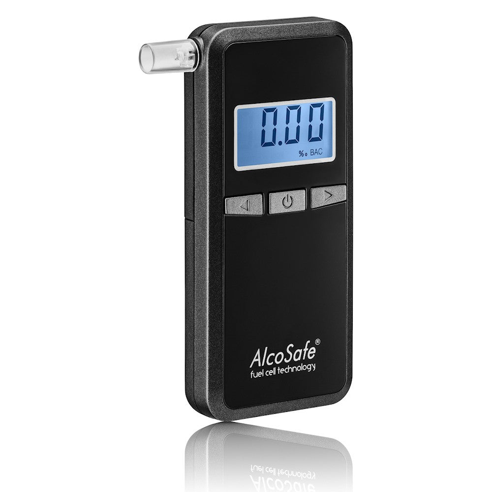 Electrochemical breathalyzer AlcoSafe F8 Black