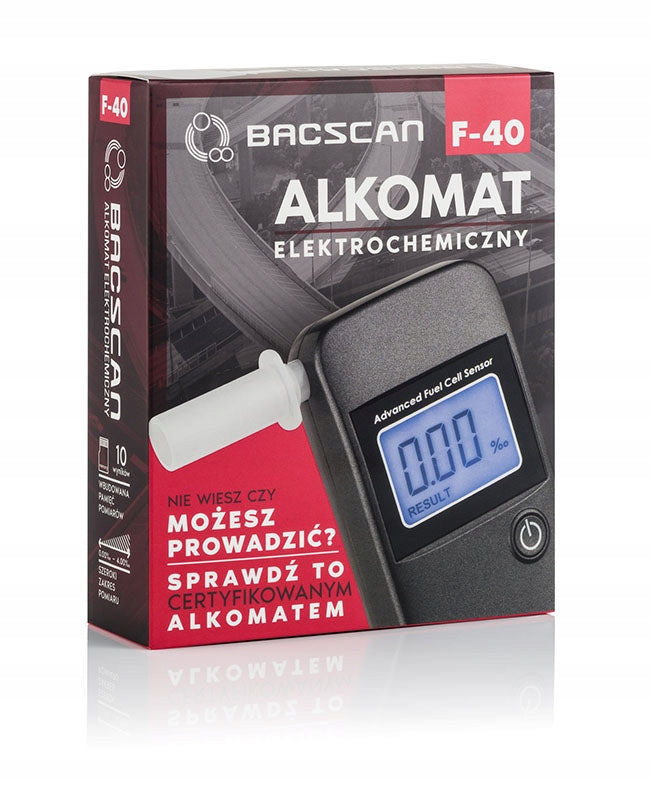 Electrochemical breathalyzer BACscan F-40 Brand BACscan