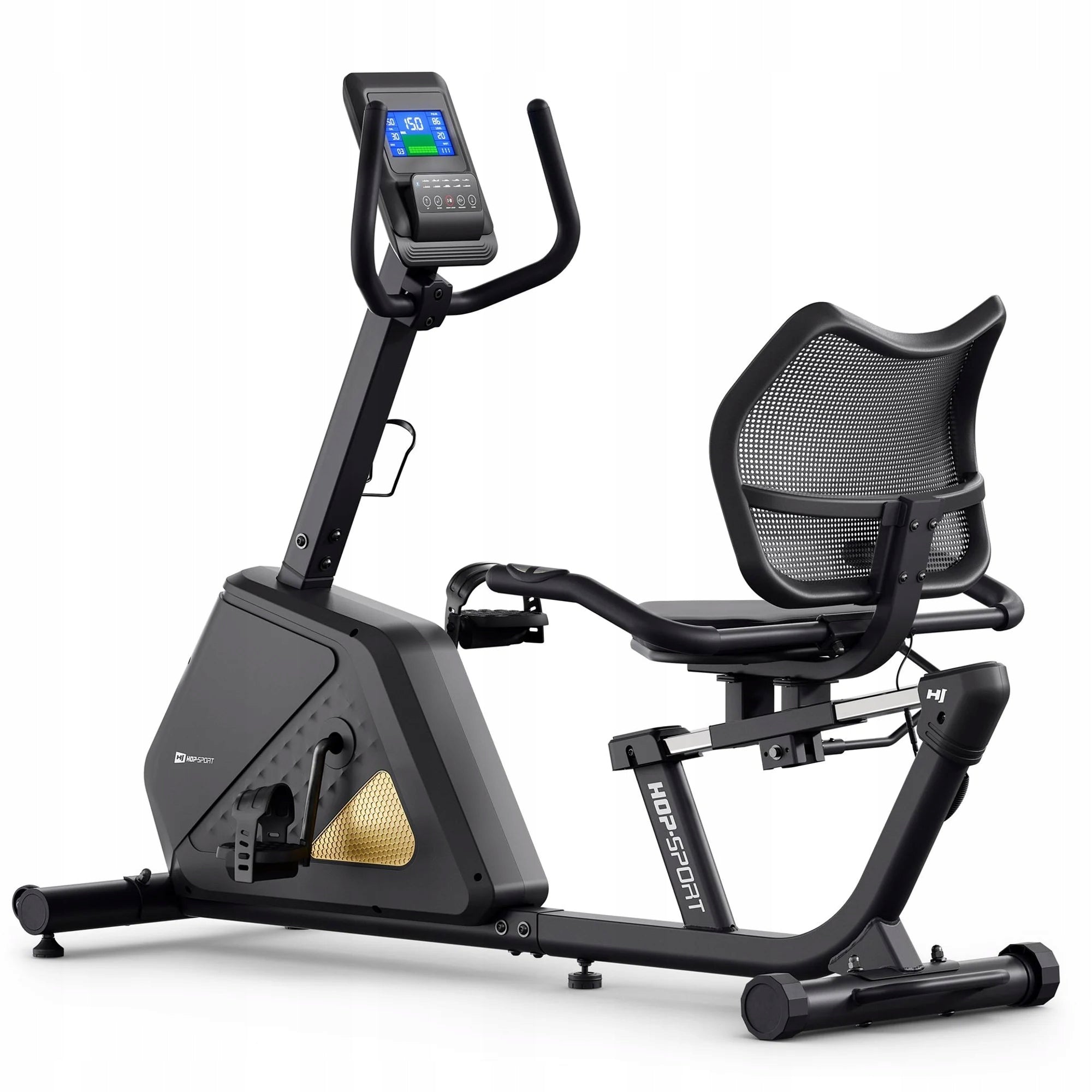 Electromagnetic Training Bike Stationary Reclining
