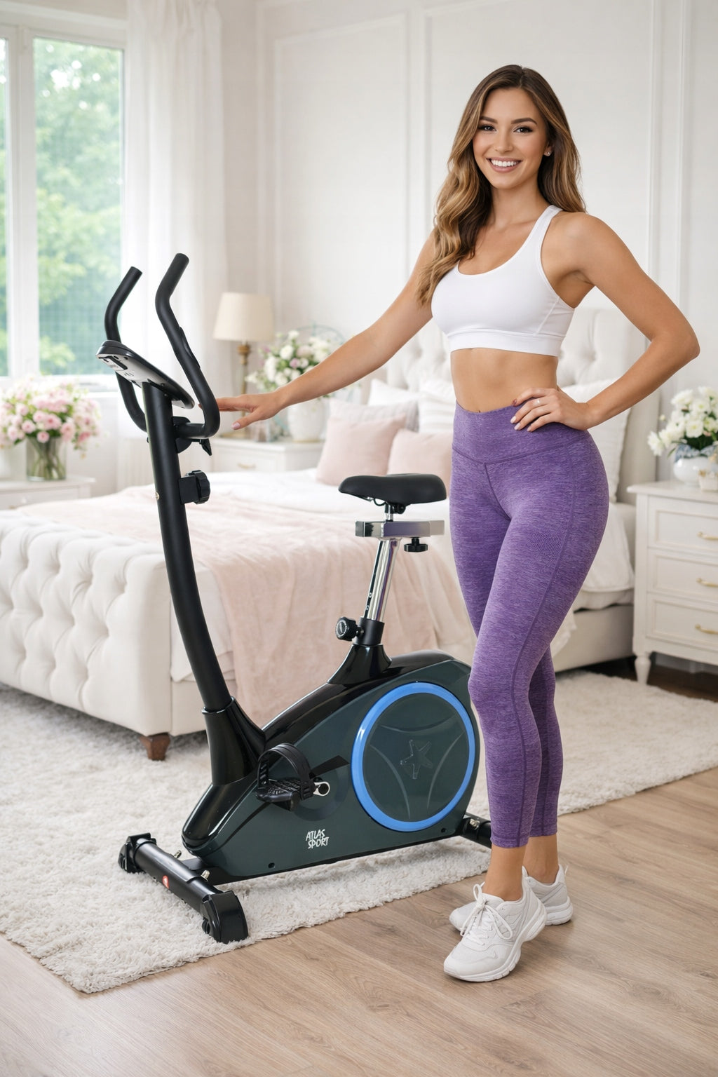 Electromagnetic exercise bike programmable bike ATLAS SPORT PROG Packaging status original
